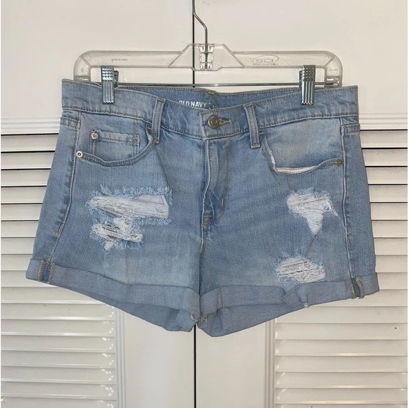 Old Navy Pants - Old Navy High Waisted Boyfriend Jean Shorts